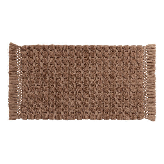 Sweater Woven Tassel Bath Mat by World Market | World Market