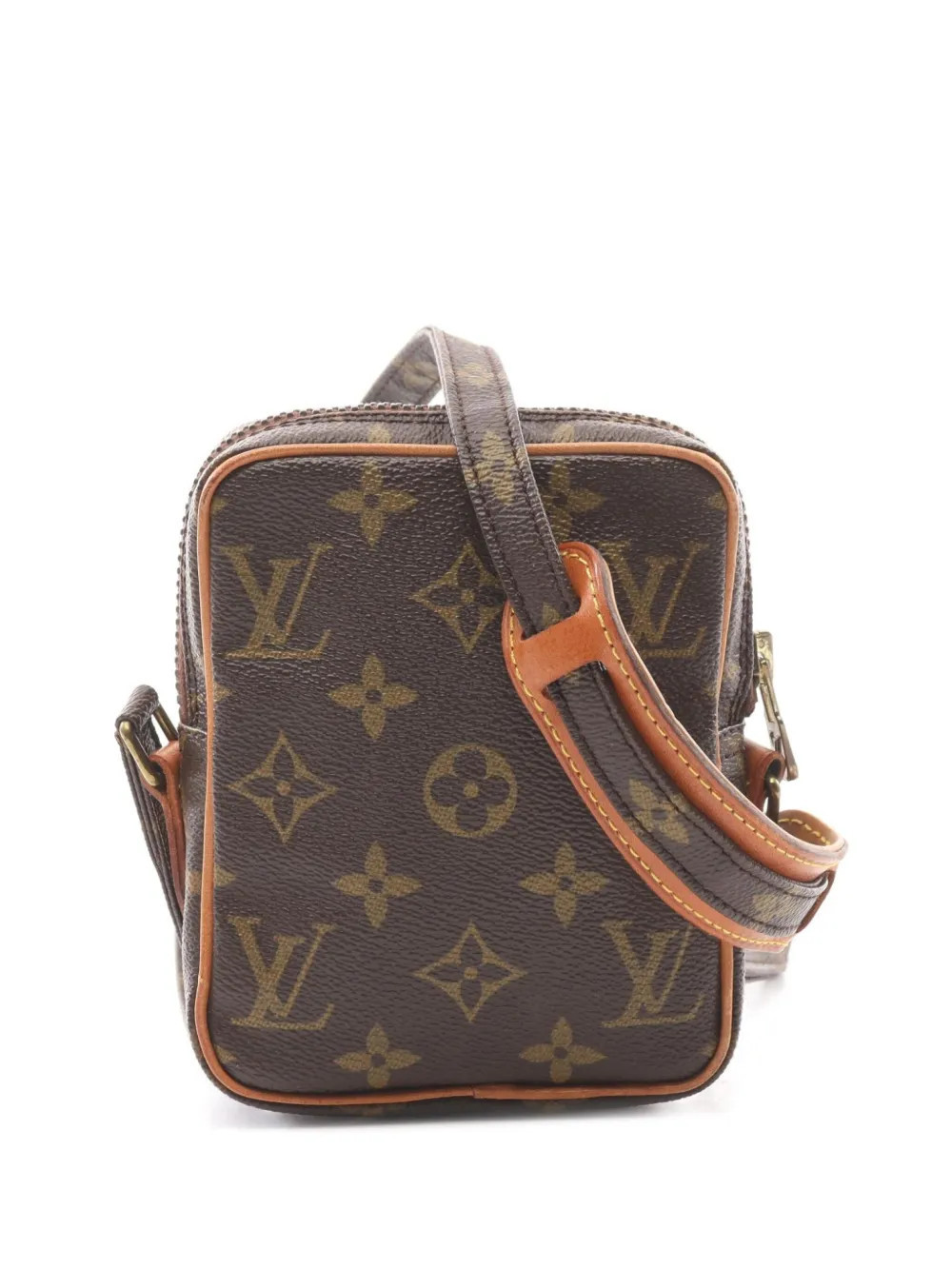 Louis Vuitton Pre-Owned 2000s mini Danube cross body bag - Brown | Farfetch Global