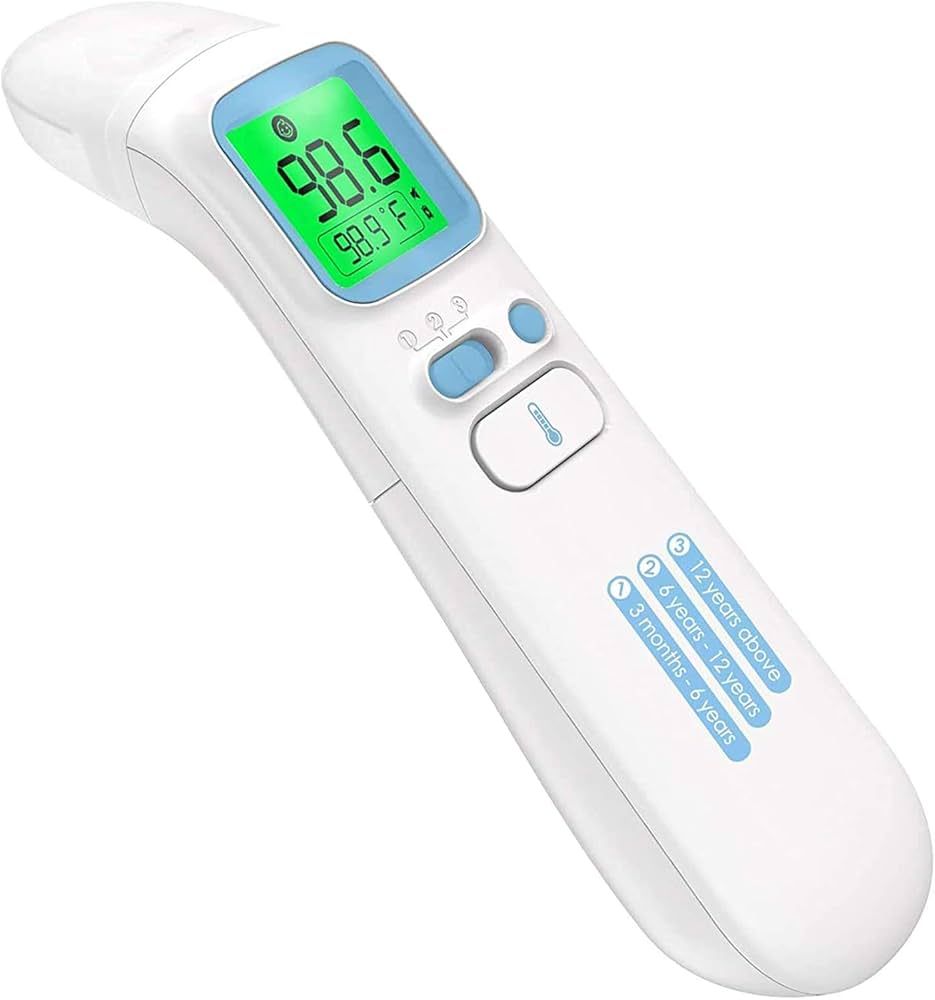 GoodBaby Touchless Thermometer for Adults,Forehead and Ear Thermometer for Fever,Infrared Magneti... | Amazon (US)