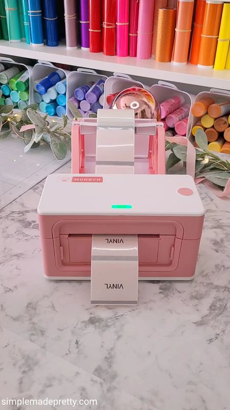 "🎉 NEW YOUTUBE VIDEO ALERT 🎉 I just uploaded a YT video tutorial of the amazing Munbyn Thermal Printer! This printer is a total game changer for anyone looking to simplify your small business or use it to organize your entire home!And the best part? We're giving one away to a lucky winner!-->>Go to https://simplemadepretty.com/munbyn/ and follow the instructions to enter.Trust me, you don't want to miss out on this one! 🙌 #MunbynThermalPrinter #GiveawayAlert #MunbynLabelPrinter

#LTKU