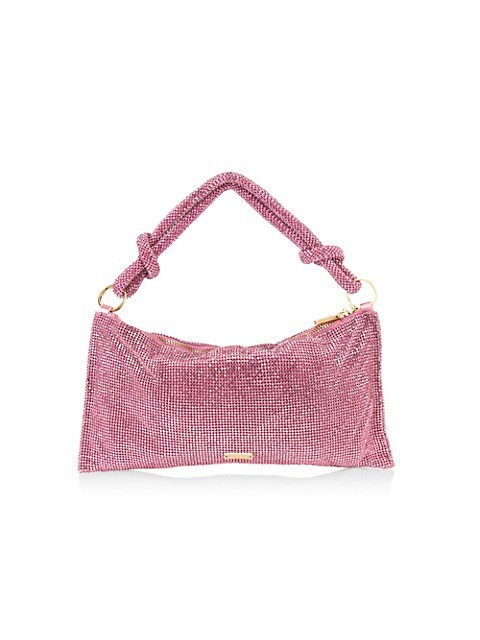 Nano Hera Rhinestone Mesh Shoulder Bag | Saks Fifth Avenue