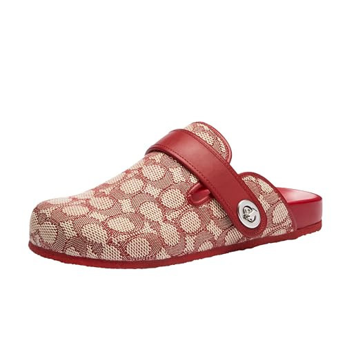 Coach Women's Blake Clog Mule, Ruby, 5 | Amazon (US)