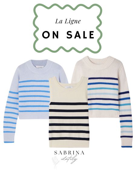 La Ligne sweaters on sale! This never happens ☺️

Also tagging a few similar options at other price points to get the look.

Striped sweater, navy blue stripe, summer sweater, cotton sweater, roll neck sweater, Coastal Style, coastal inspiration, Coastal Décor , classic style, preppy style

#LTKSaleAlert #LTKStyleTip #LTKFindsUnder100