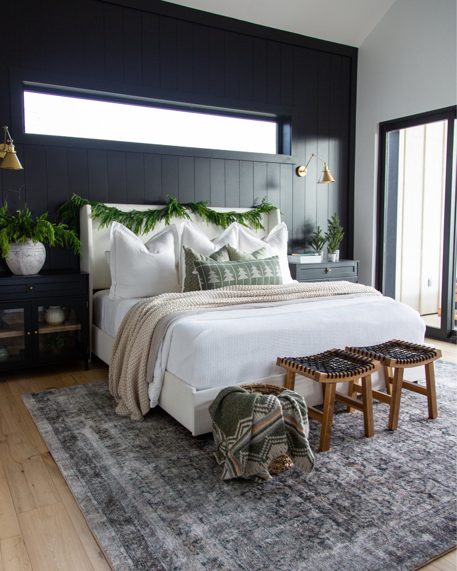 Transform your bedroom into a holiday retreat with the coziest seasonal touches!
