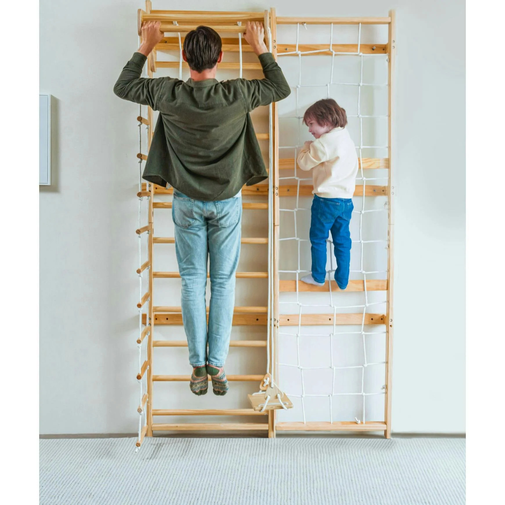 Neem | Swedish Ladder & Rope Wall | Maisonette
