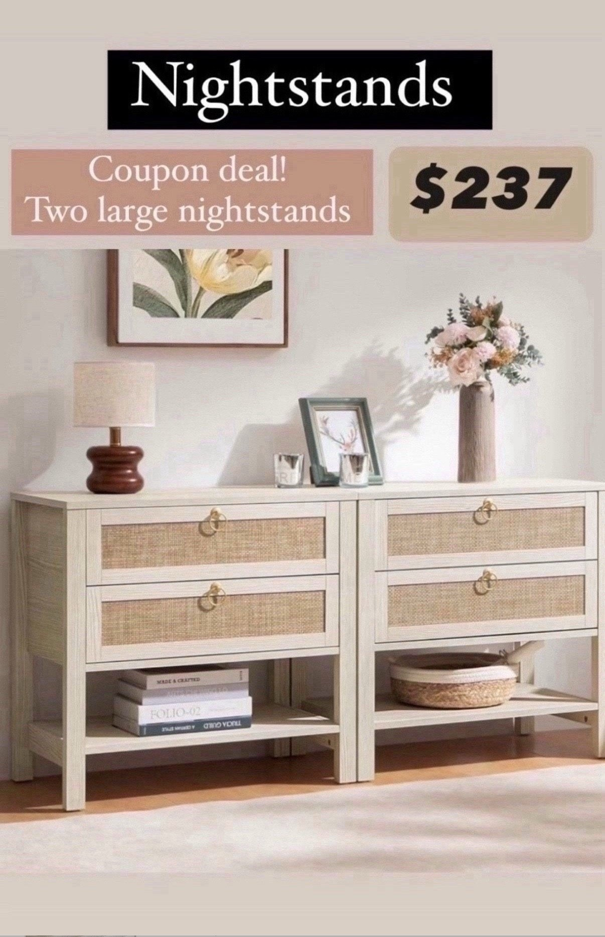most loved noghtstands!!! on sale ✨✨✨ #nightstand