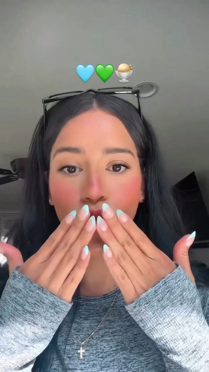 saying oh là là to: 
🍨Pistachio Crème💚🩵 & 🪻French Lilac💜 @glamnetic #glamnetic #glamneticpartner 

classic French tips with a soft, pastel shade that look pretty and effortlessly chic🤩 

💅🏼 by far my favorite press-on nail brand! They last me 3 weeks!!!
•high-quality 
•convenient 
•easy to apply 
•super trendy 

🛜 for more: 
www.glamnetic.com 

#glamneticnails #pressonnail #pressonnailsofinstagram #pressons #presson #nails💅 #nails #nailsinspo #springnails #springcolor #pastelcolor #insponails #inspolook #inspodaily #nailtransformation #nailtrends #nailtransition #collab #collaboration