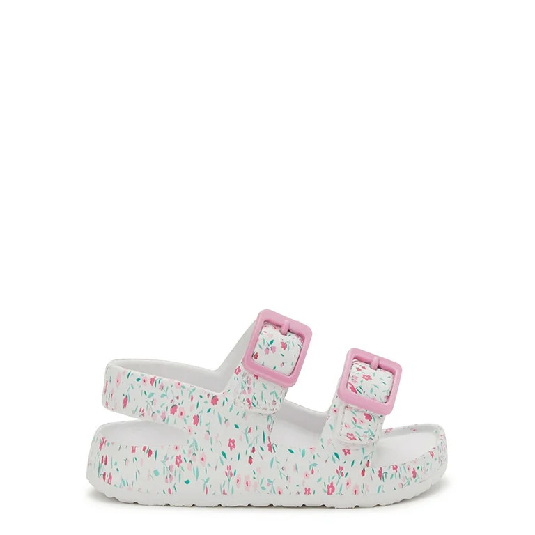 Wonder Nation Baby Girls Two Buckle | Walmart (US)