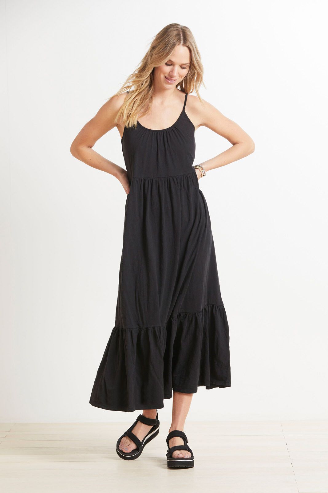 Z SUPPLY Lido Slub Midi Dress | EVEREVE | Evereve