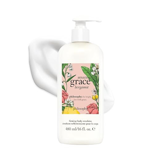 philosophy amazing grace firming body emulsion - luxury scented body lotion - formulated with she... | Amazon (US)