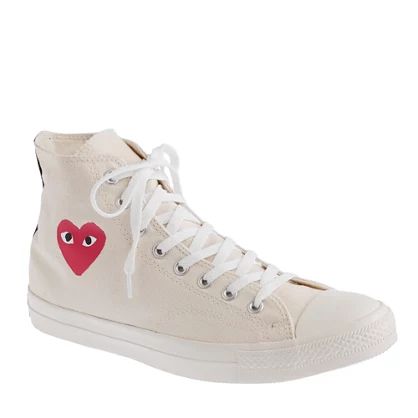 Unisex PLAY Comme des Garçons® for Converse® high-top sneakers | J.Crew US