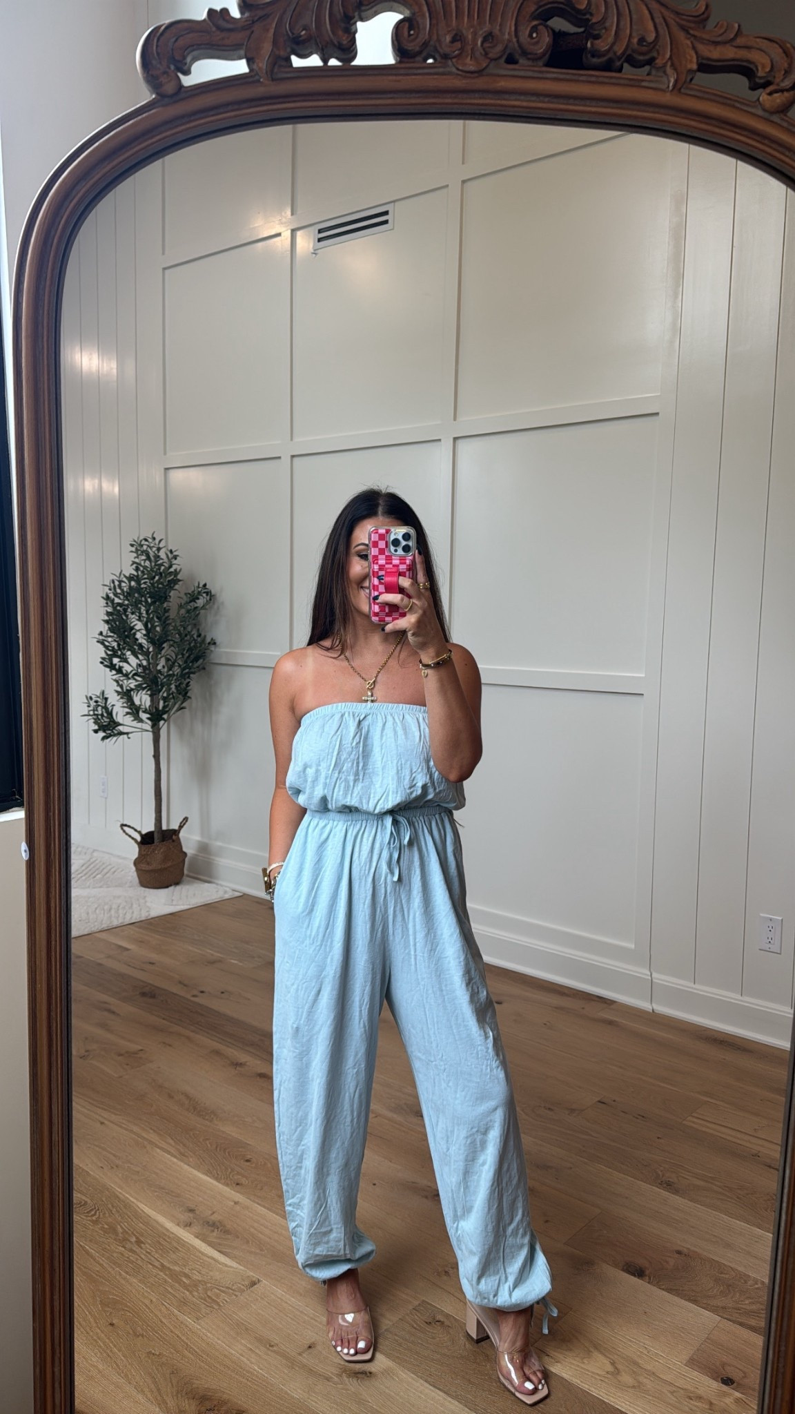 Dinner with the Bestie. Rocking this new jumpsuit I got that it’s so soft and comfortable. 

#LTKootd #LTKgrwm #LTKMidsize