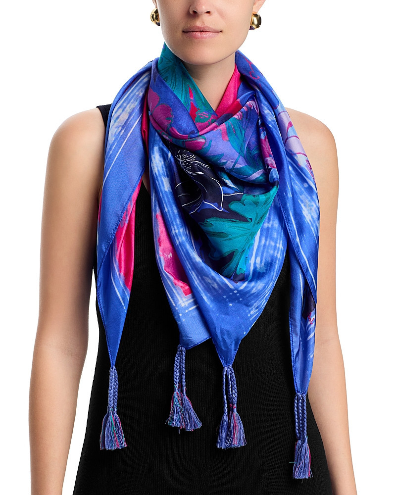 Johnny Was Lavandula Silk Scarf | Bloomingdale's (US)