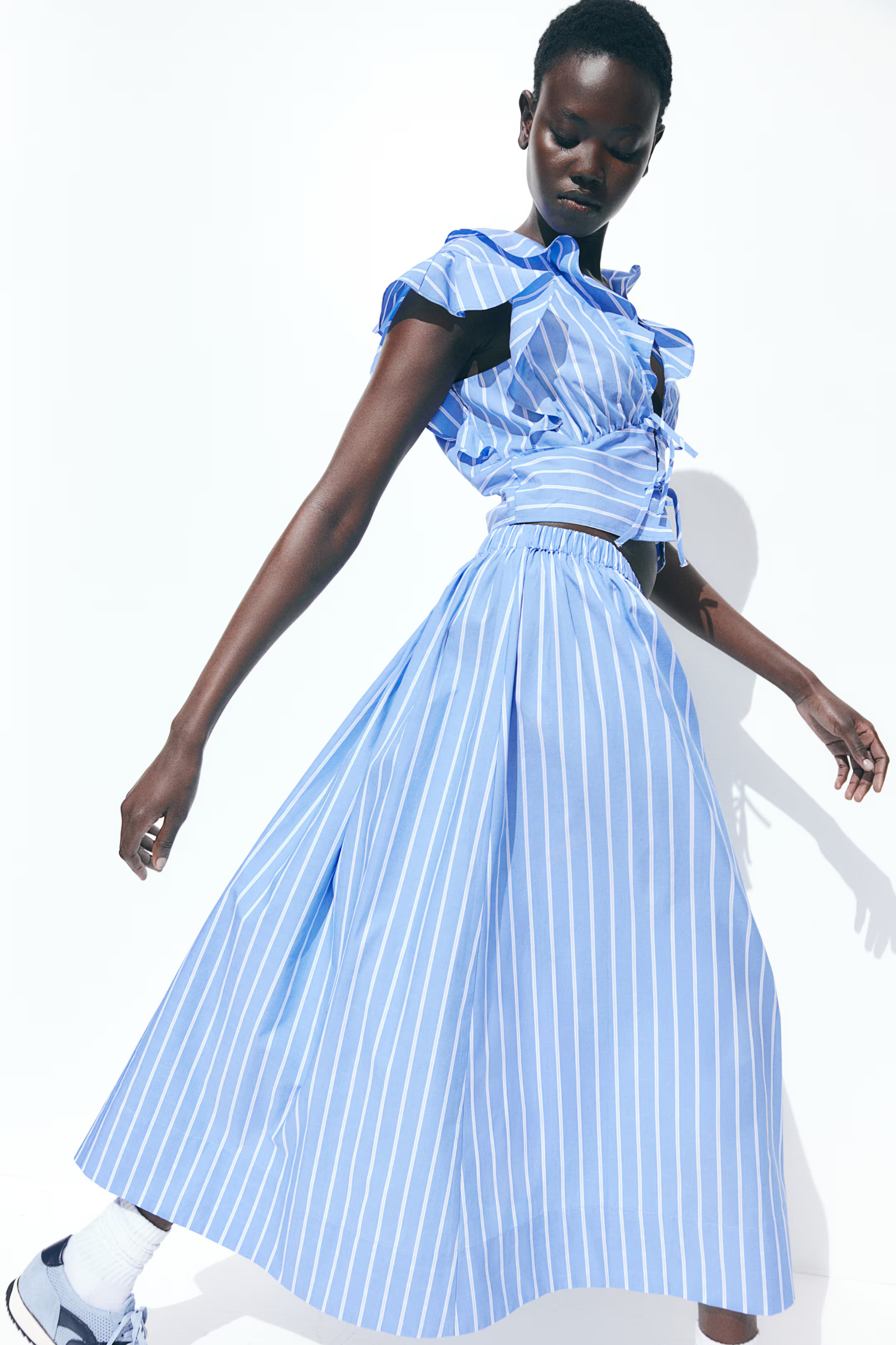 Midirock aus Baumwolle | H&M (DE, AT, CH, NL, FI)