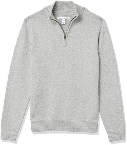 Amazon Essentials Men's Long-Sleeve Soft Touch Quarter-Zip Sweater | Amazon (US)