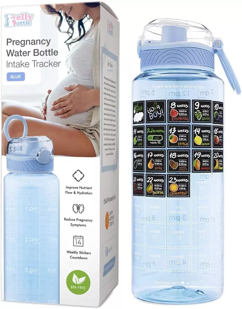  BellyBottle Pregnancy Water Bottle Tracker