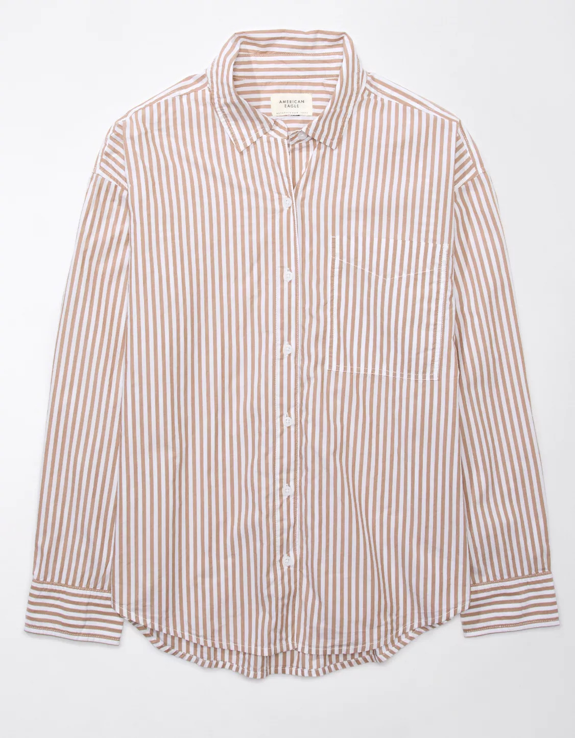 AE Perfect Button-Up Shirt | American Eagle Outfitters (US & CA)