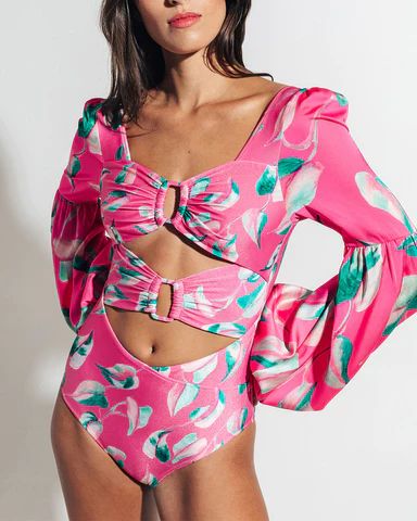 PANDOLA LONG SLEEVE SWIMSUIT | PatBO