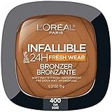 L'Oreal Paris Infallible Up to 24H Fresh Wear Soft Matte Longwear Bronzer. Waterproof, heatproof, Tr | Amazon (US)