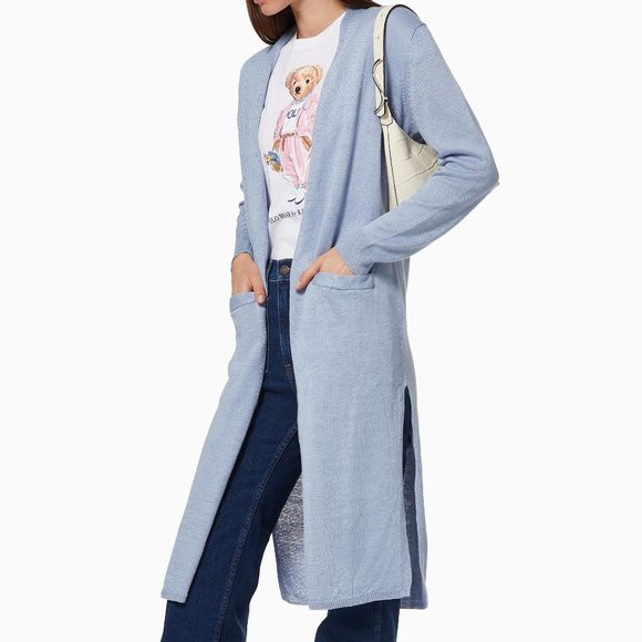 NWT Polo Ralph Lauren Women's Long Open Linen Cardigan XS | Poshmark