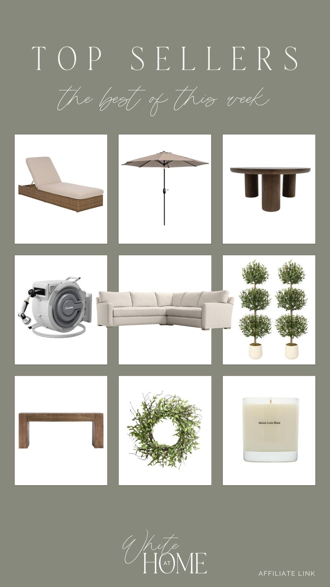 Last week’s top sellers! So many outdoor finds and favorites that will be perfect come patio season! 

#LTKHome