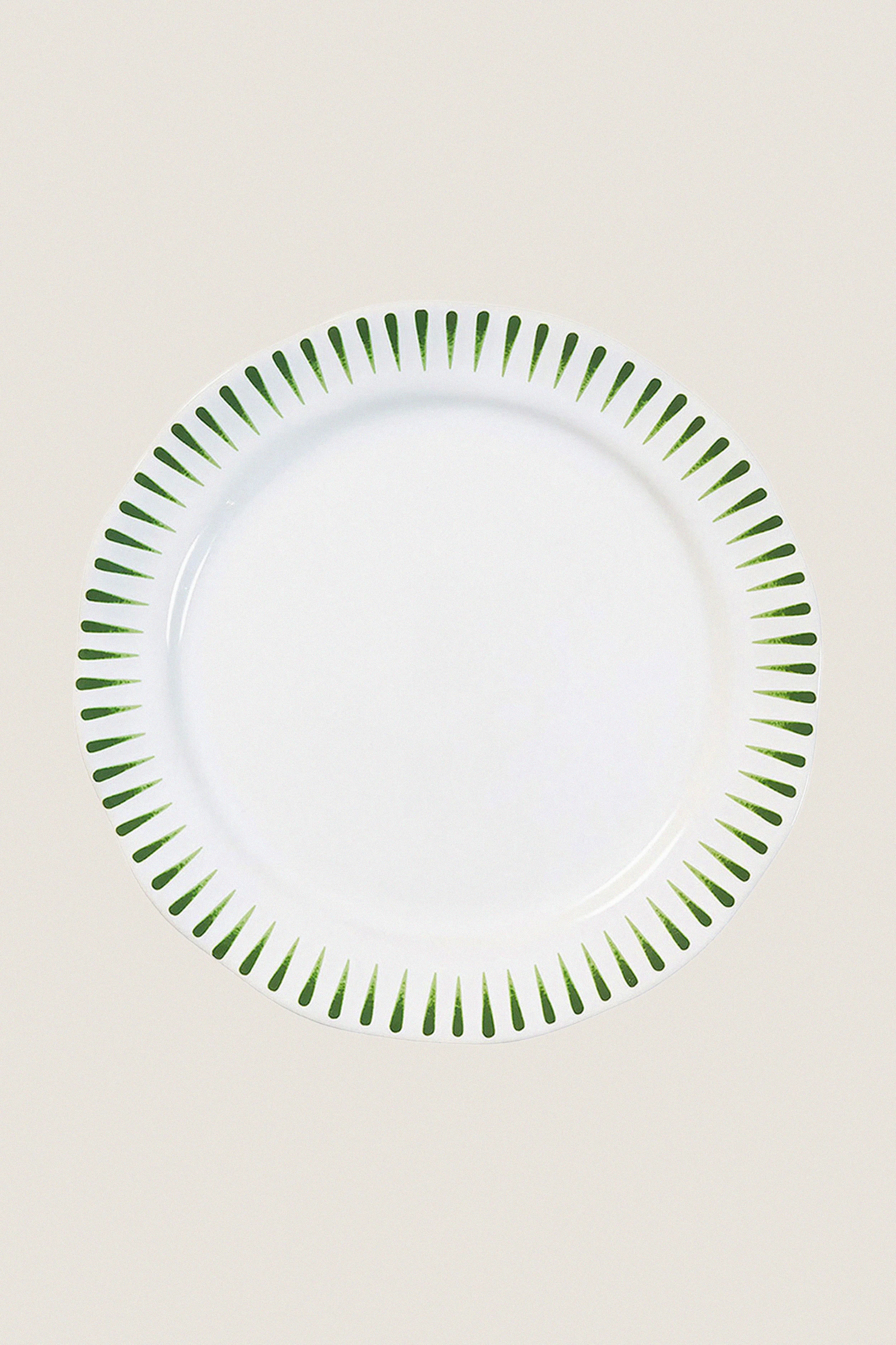 Basil Sitio Stripe Salad Plate | Tuckernuck (US)
