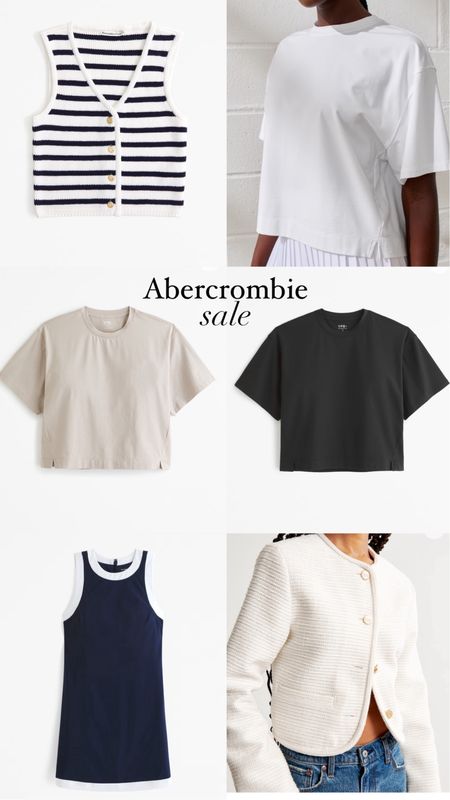 Abercrombie sale picks! 20% off dresses and 15% off everything else!

#LTKFindsUnder100 #LTKActive #LTKSaleAlert