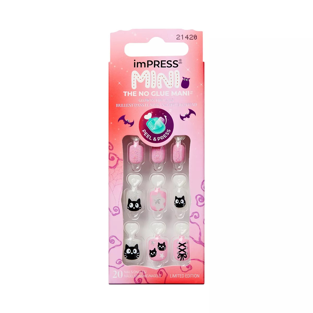 KISS Products imPRESS Fake Nails - Boo-Ya - 21ct | Target
