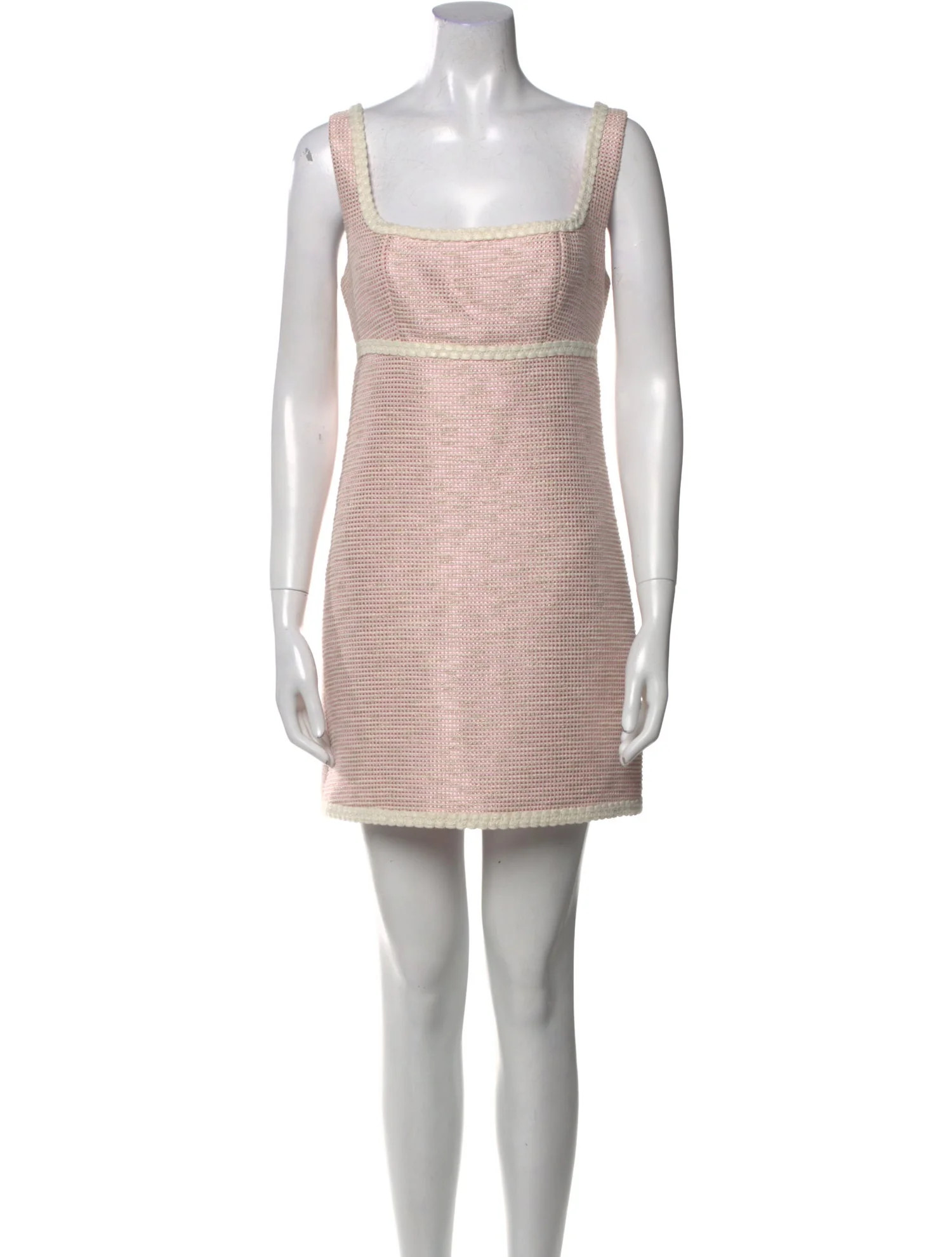 Square Neckline Mini Dress | The RealReal