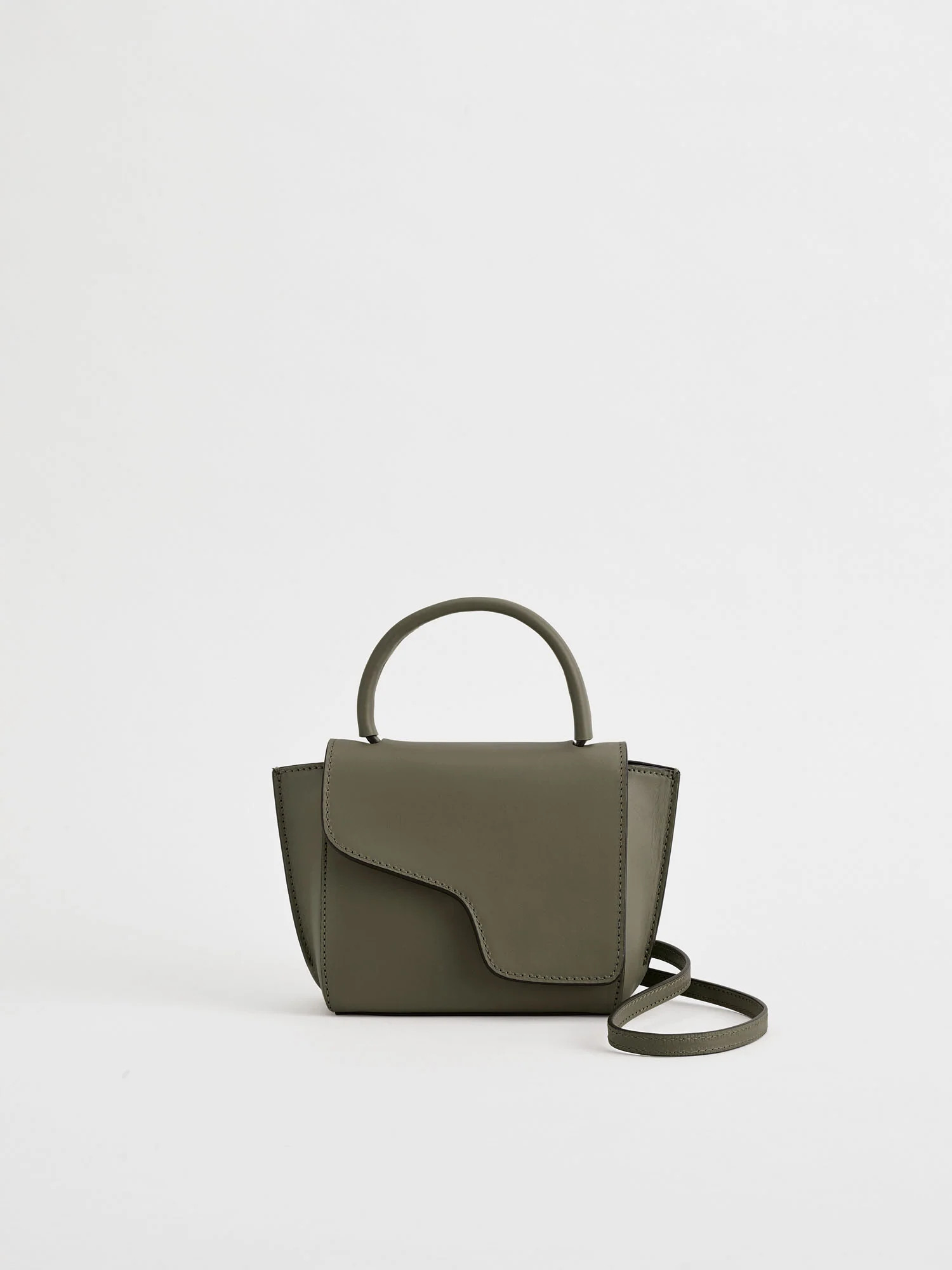 Montalcino Turtle Leather Mini handbag | ATP Atelier