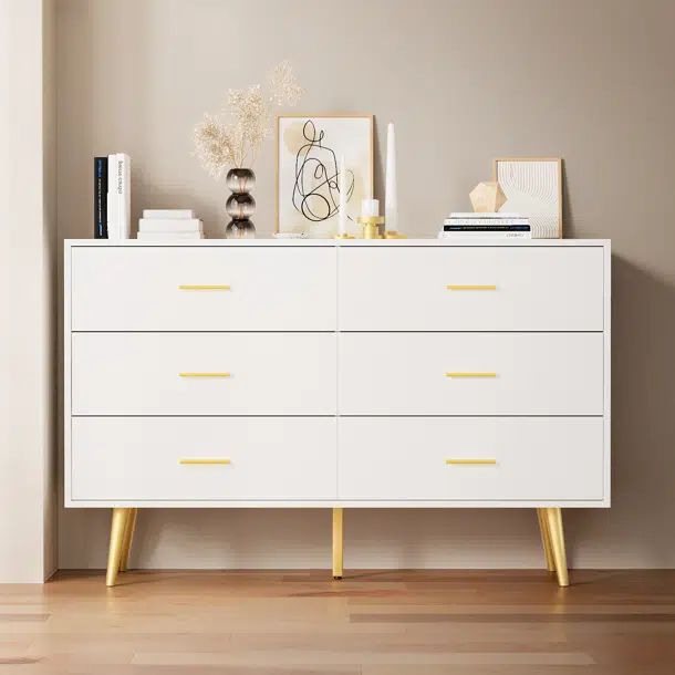 Safira 6 - Drawer Dresser | Wayfair North America