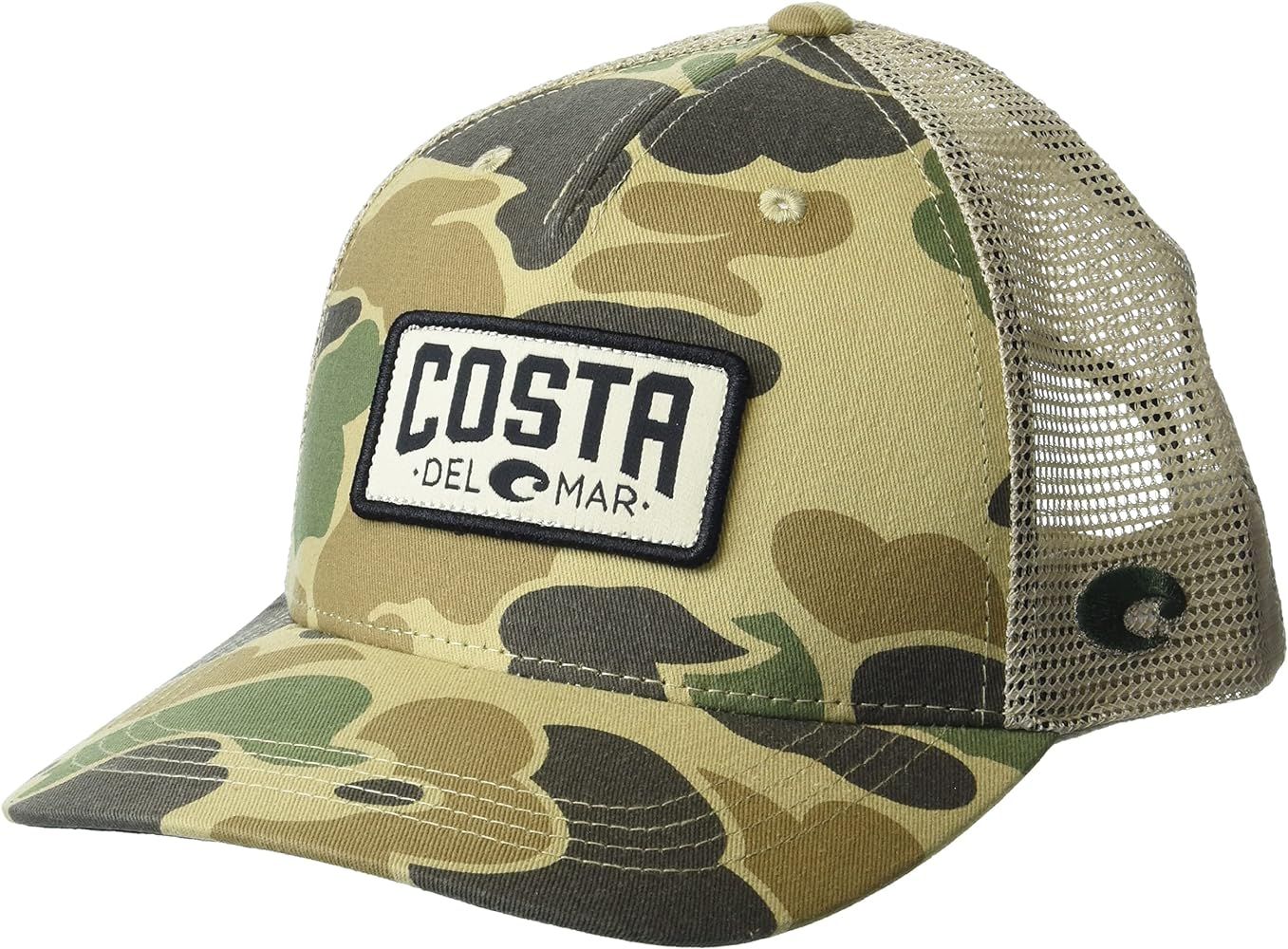 Costa Del Mar mens Camo Duck Trucker Cap, Camo, One Size US | Amazon (US)