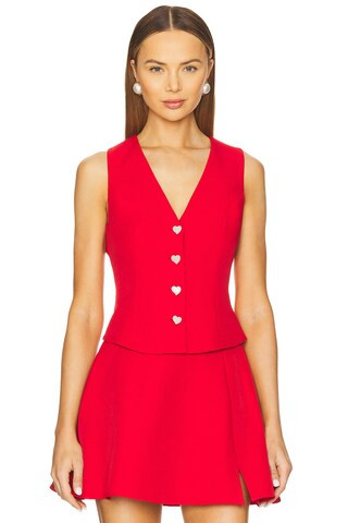 ELLIATT Buttercup Top in Red from Revolve.com | Revolve Clothing (Global)