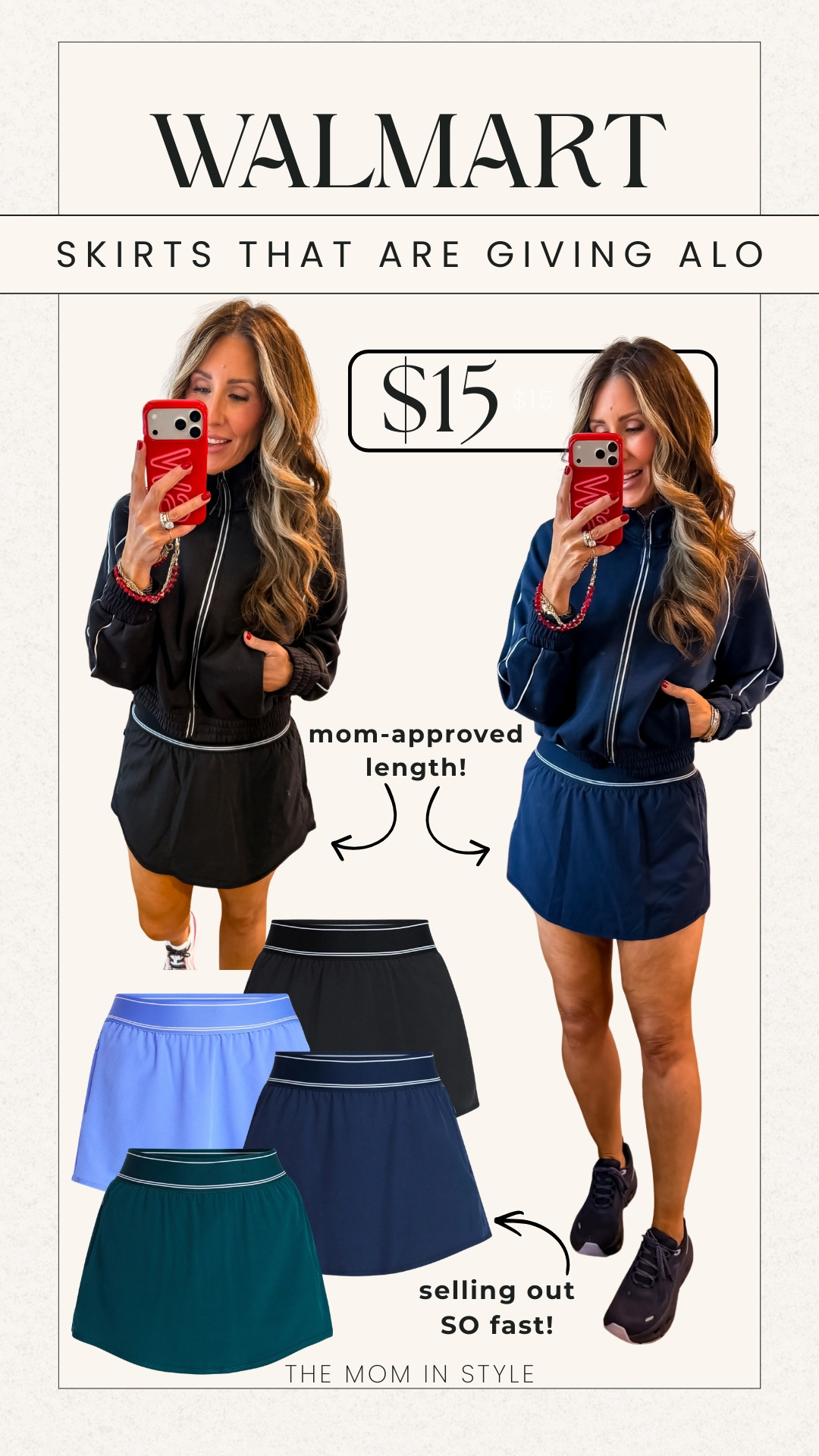 Walmart activewear skirt, tennis skirt, activewear jacket, athletic jacket, affordable workout wear, mom outfit, themominstylee

#LTKootd #LTKSeasonal #LTKActive
