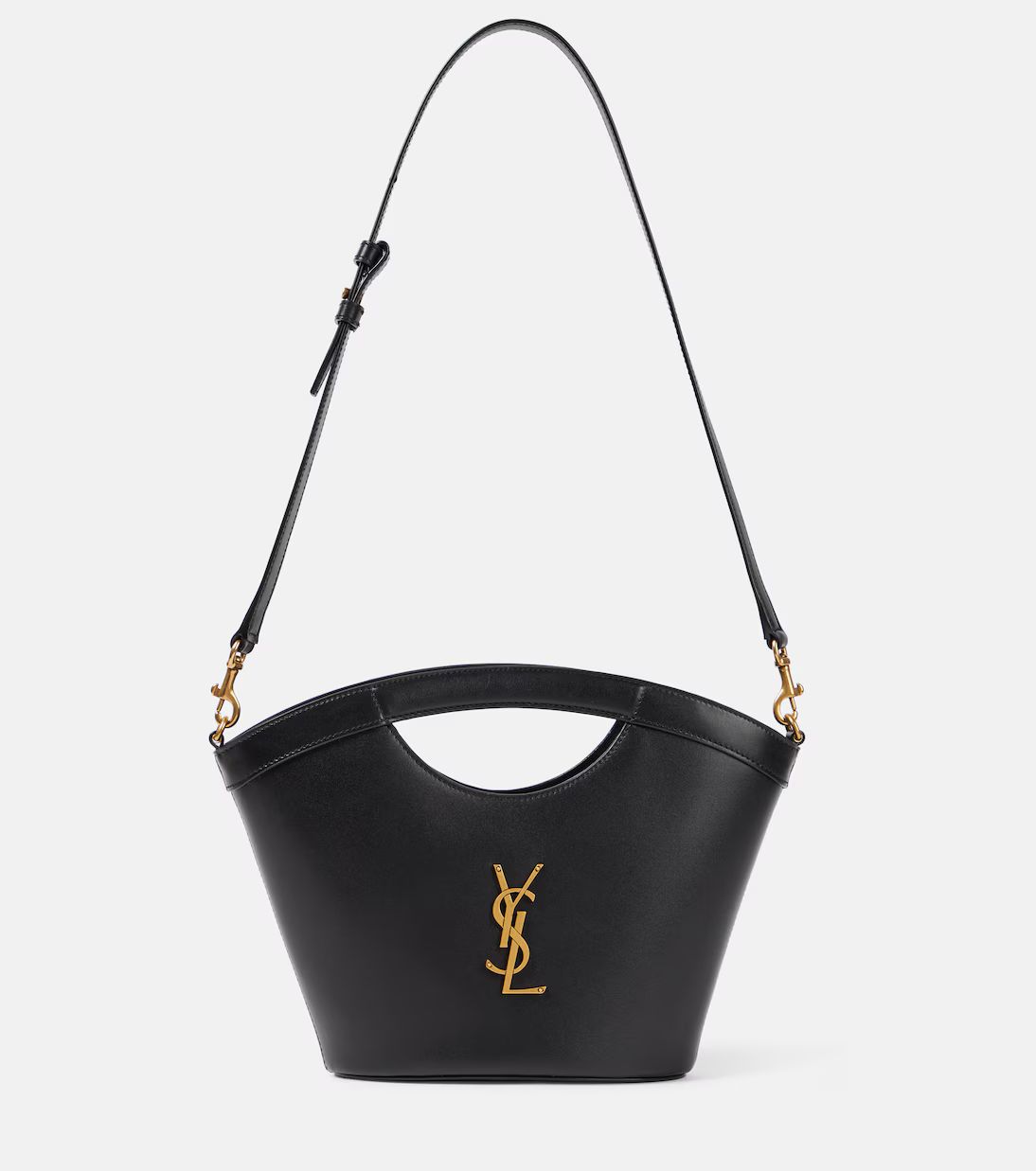 Shopping Mini leather shoulder bag | Mytheresa (US/CA)