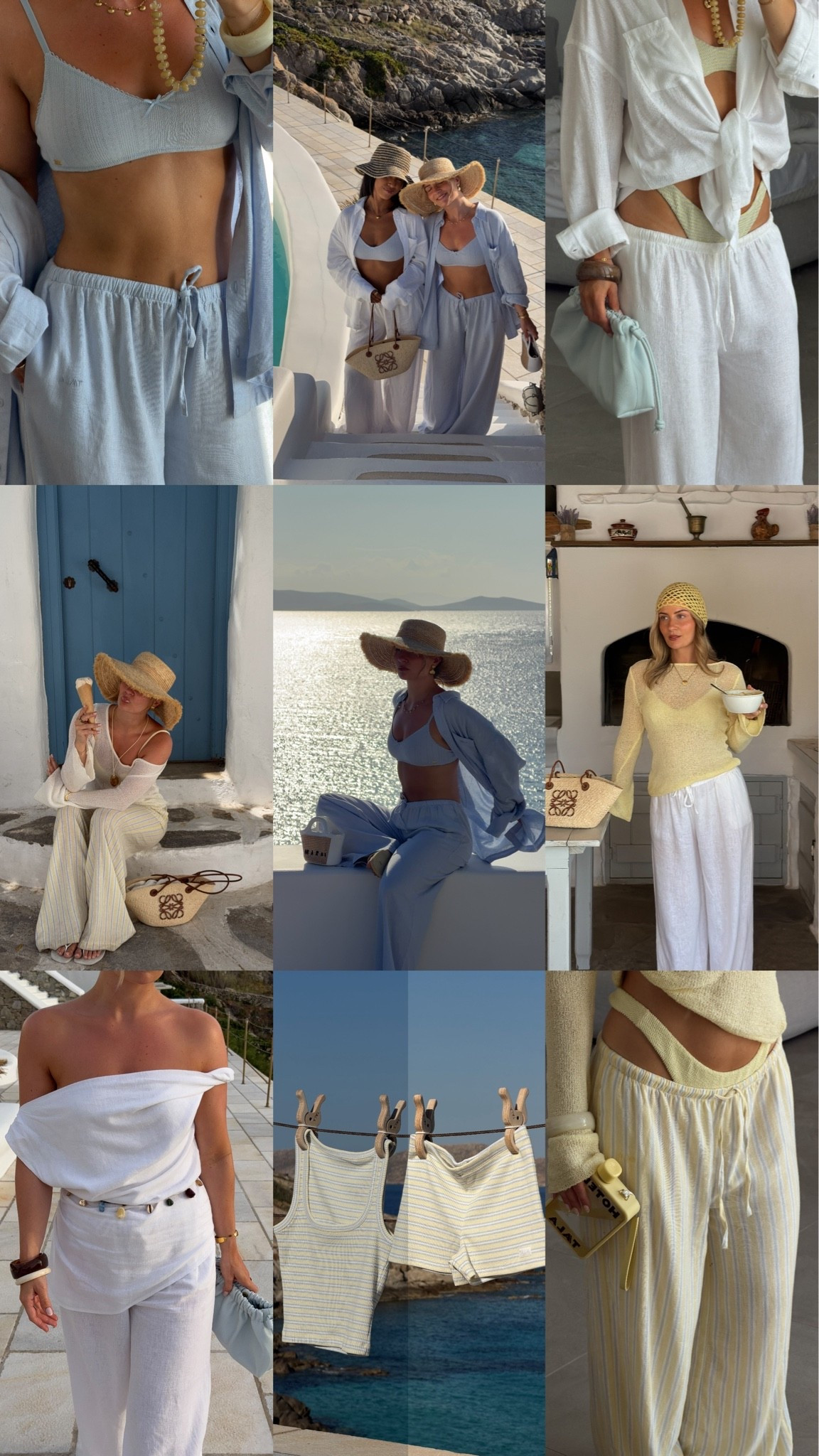 Your holiday wardrobe sorted 👏🏼

Sizes:
I wear size S in bikinis
I wear size M in trousers 
I wear size S in linen shirt 
I wear size S in knit tops
I wear size S in pointelle set 
I wear size S in linen top 

Holiday wardrobe, holiday outfits, linen trousers, linen set

#LTKuk #LTKspring #LTKsummer