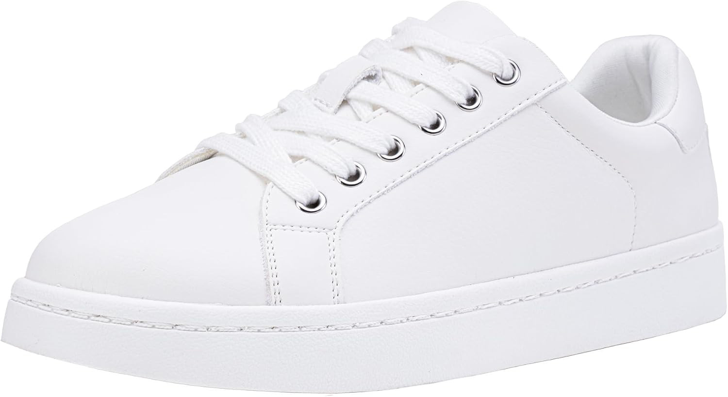 Vepose Women's Lace-Up Walking Sneakers, Casual Low Top Shoes 8003 | Amazon (US)