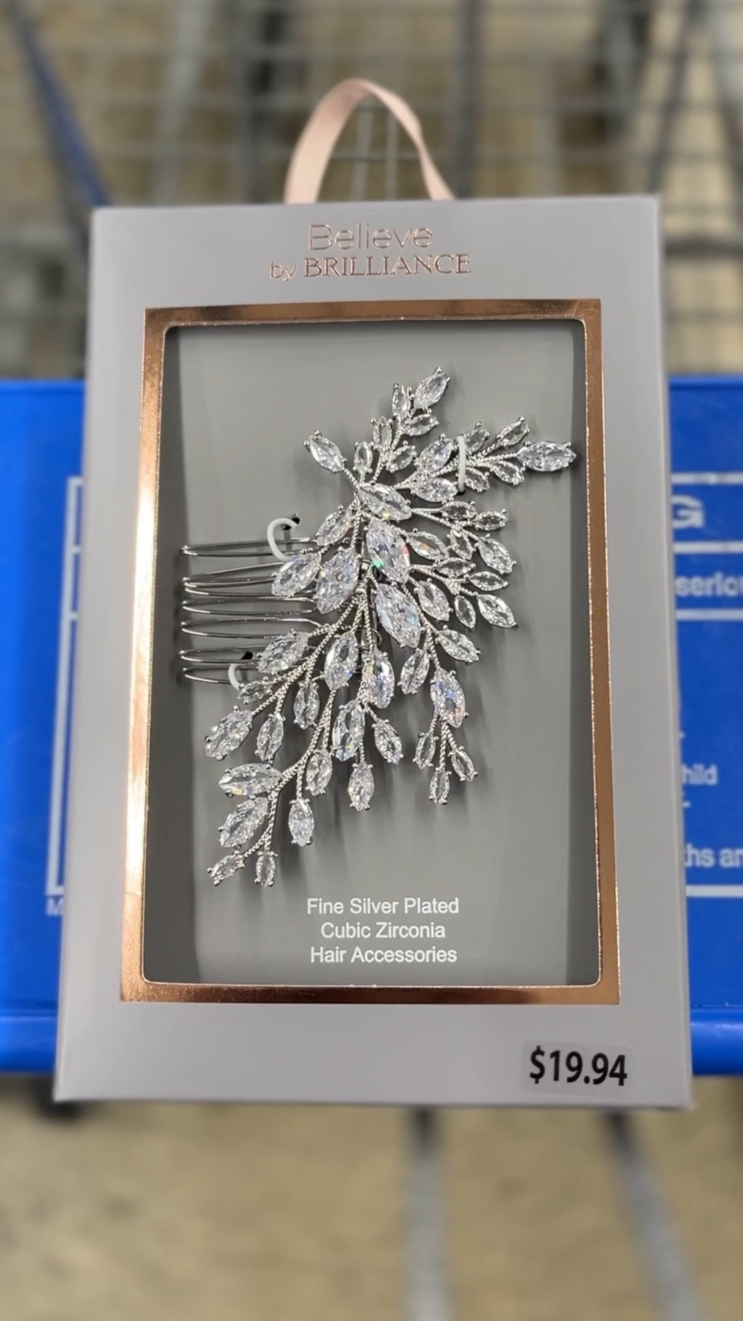 Pretty silver hair comb accessory at Walmart $20. 

#LTKStyleTip #LTKFindsUnder50 #LTKWedding