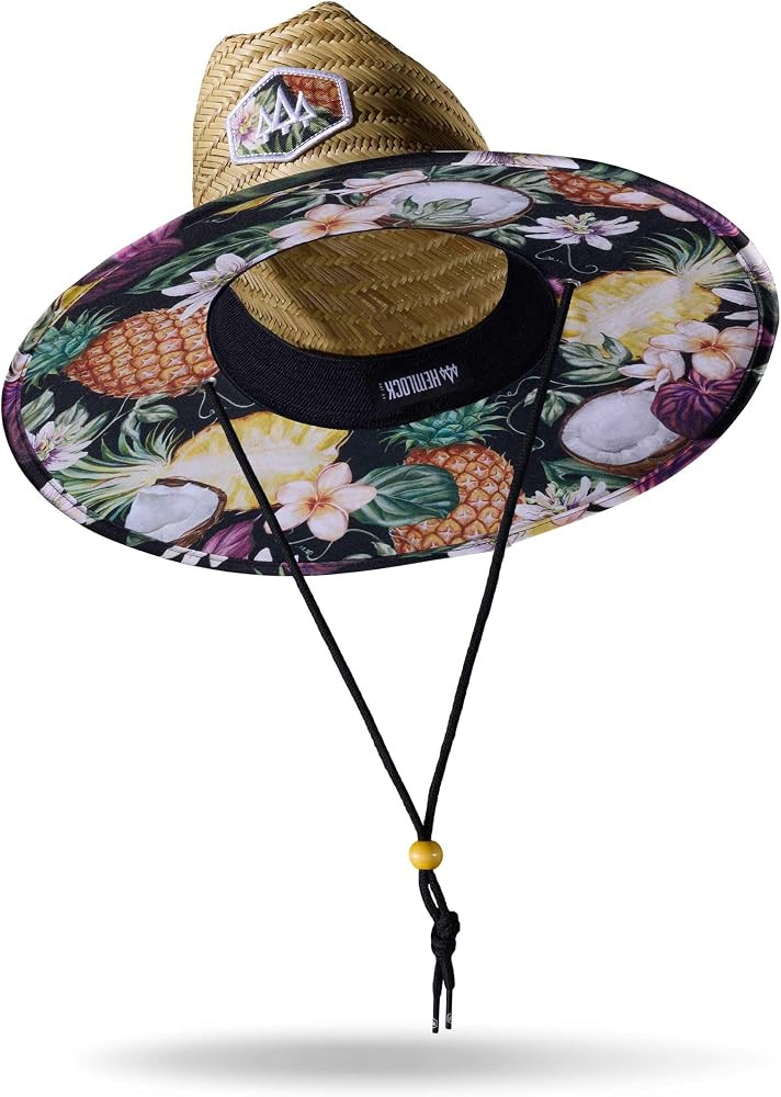 Straw Hat for Men & Women | Lifeguard Hat, Beach Hat & Sun Hat | UPF 50+ Wide Brim for Sun Protec... | Amazon (US)