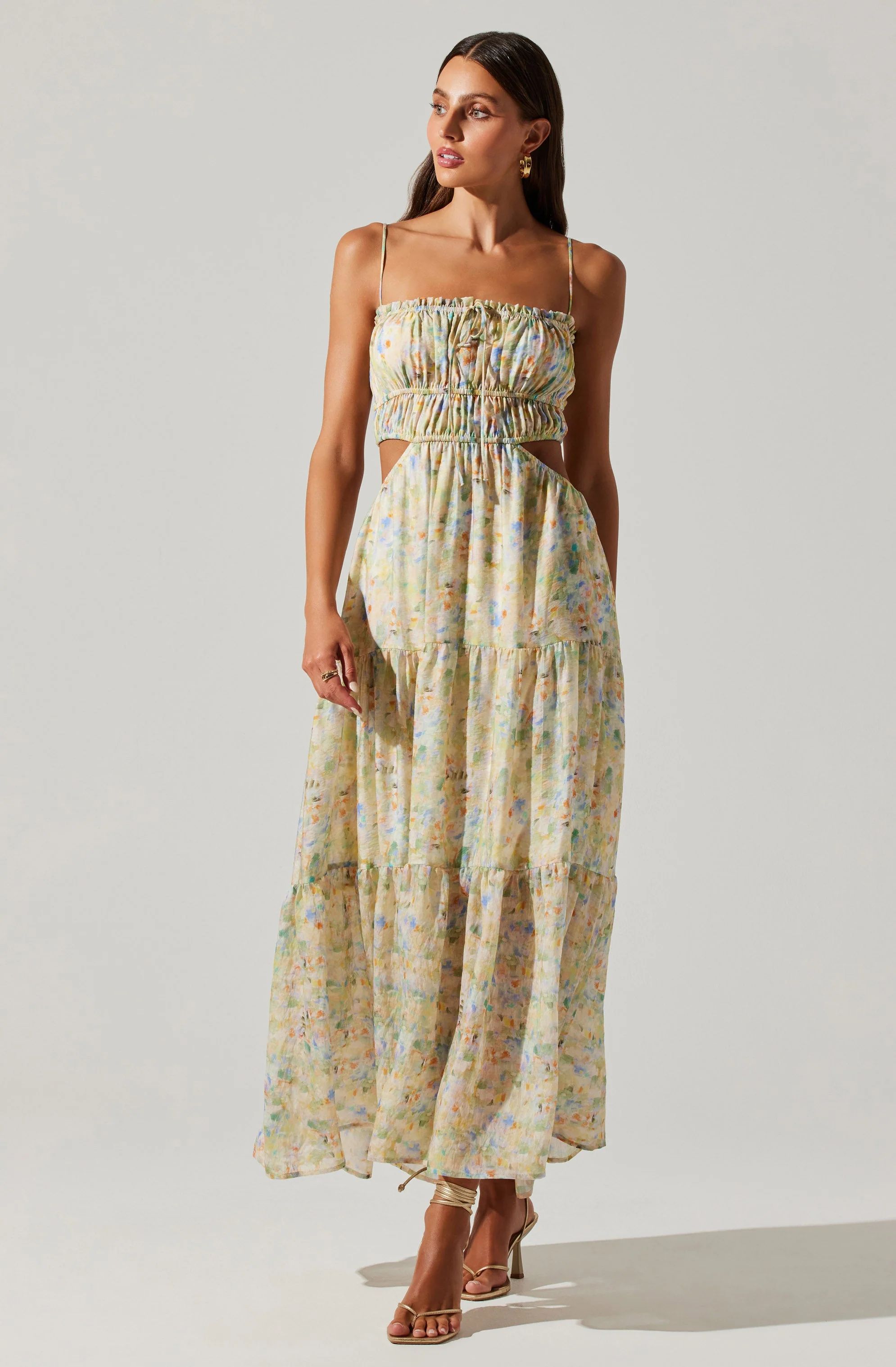 Odina Floral Maxi Dress | ASTR The Label (US)
