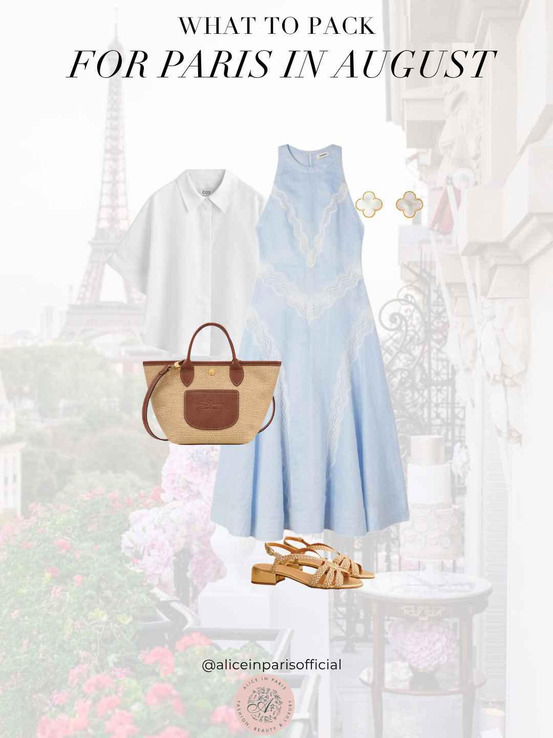 what to wear in paris in august 

 