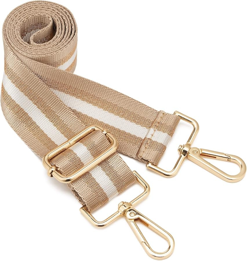 Wide Shoulder Strap Adjustable Replacement Belt Crossbody Canvas Bag Handbag | Amazon (US)