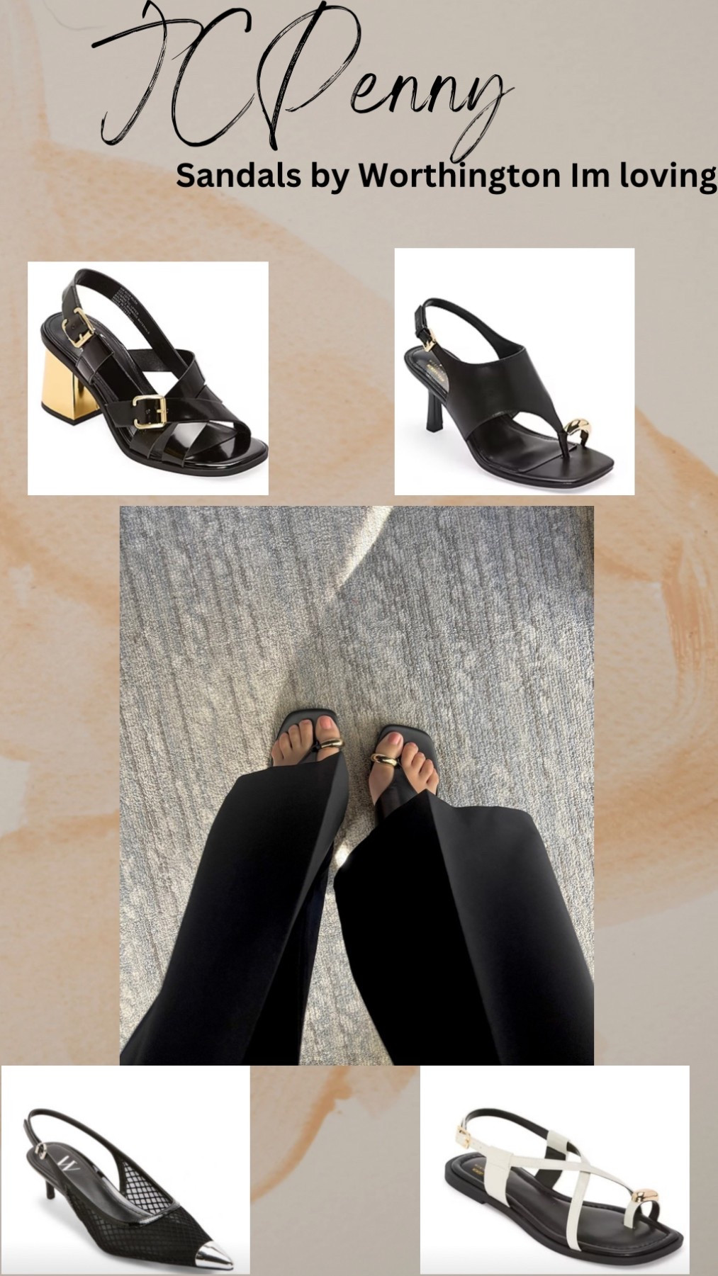 Honestly I ammm obsessedddd with these gold toe ring, kitten heeled, sandals! They’re perfect for work, for a night out, for brunch or everyday. And check out the other cute sandals JCPenny has- too cute👌🏼👡🔥

#LTKFindsUnder50 #LTKSaleAlert #LTKShoeCrush