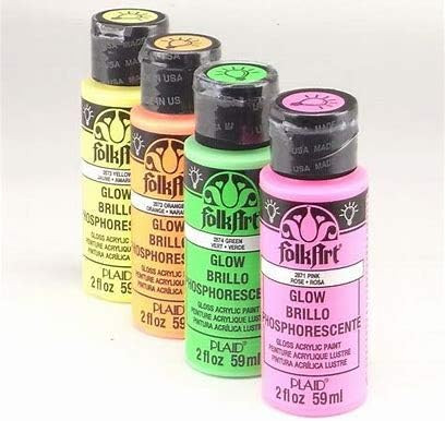 for "folk art glow in the dark paint" | Amazon (US)