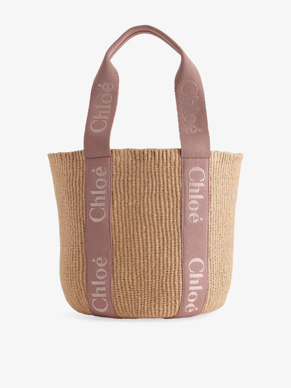 Woody Large Paper Basket Bag | Selfridges