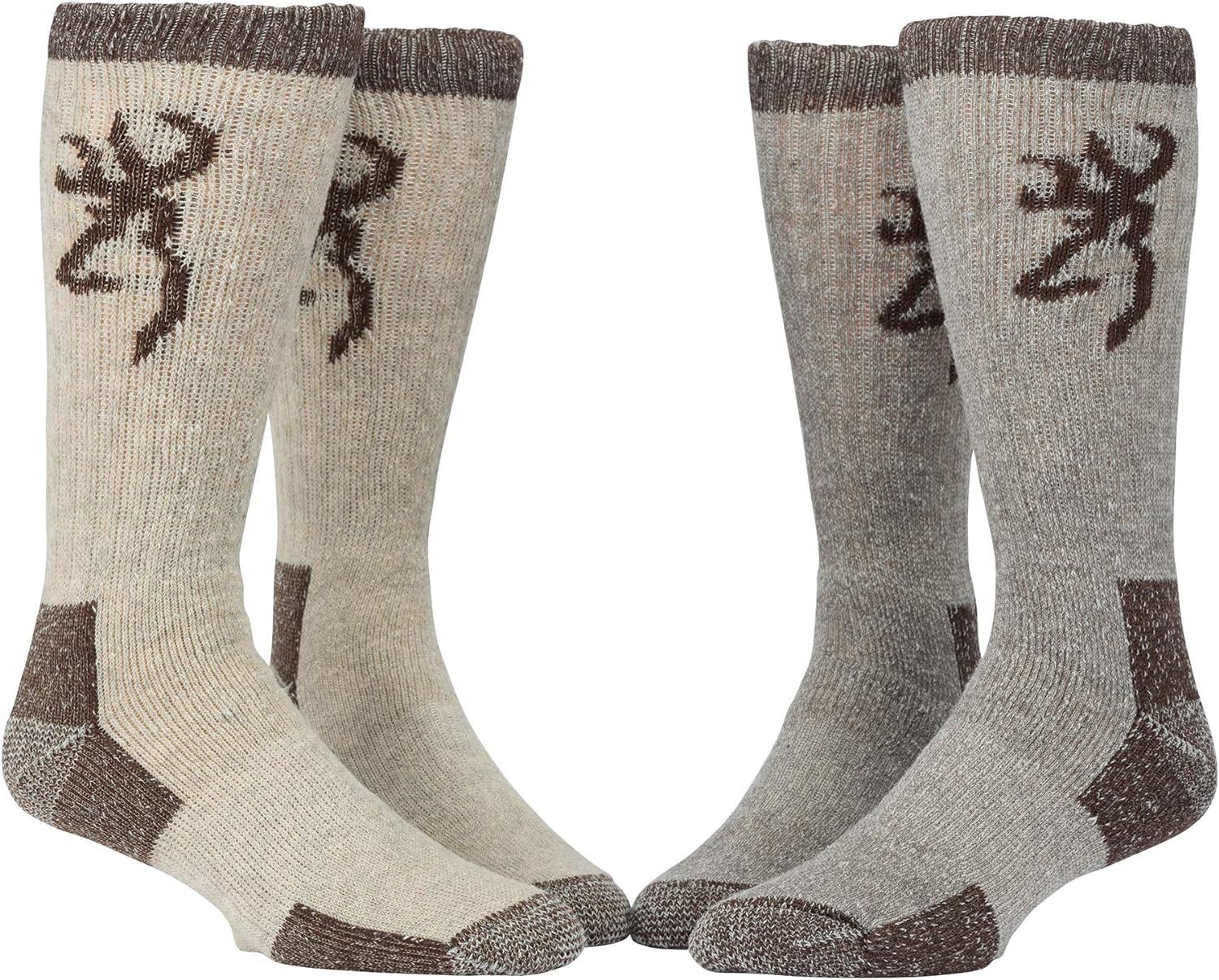 Browning Poplar Sock, 2 Pairs of Wool-Blend Boot Socks | Amazon (US)