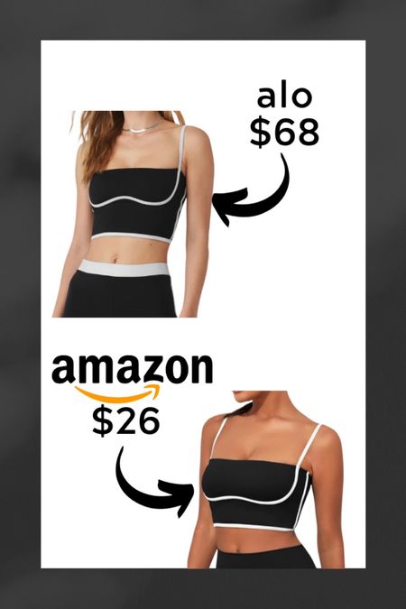 🚨 Alo Yoga dupe Alert 🚨 theres a few bad quality dupes of this yoga bra out there but these are AMAZING! #amazonfinds #dupes

#LTKfitness #LTKMostLoved #LTKstyletip