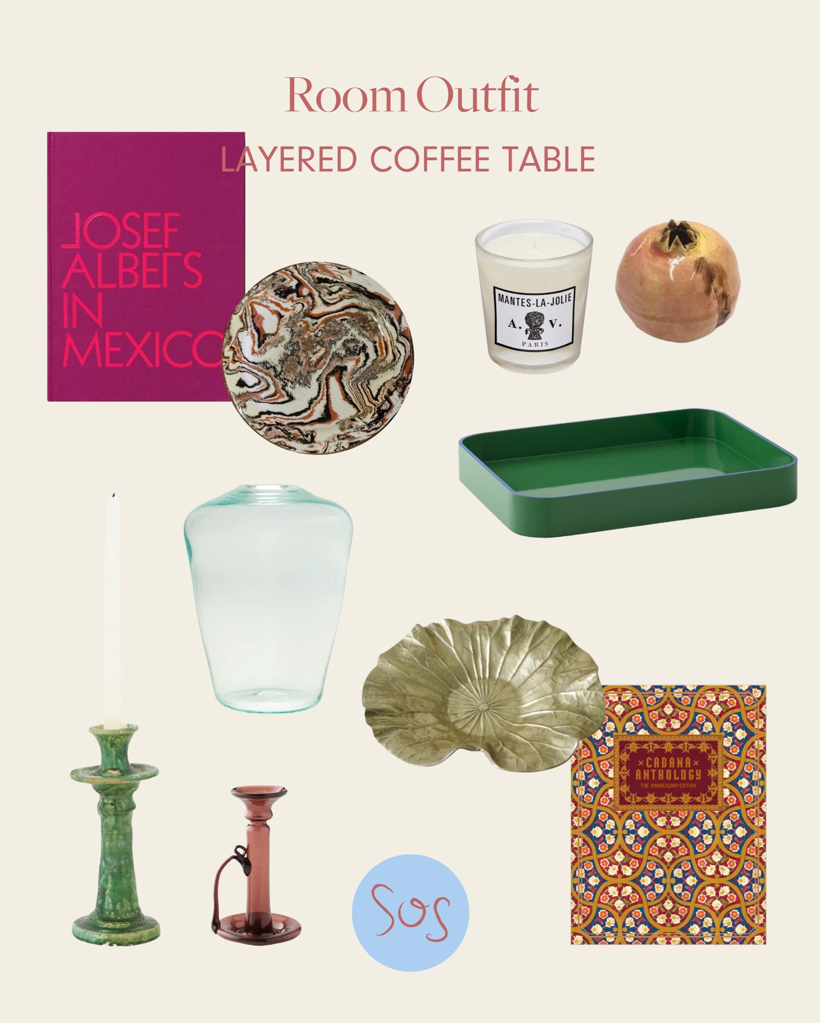 A collection of objects to create an eclectic, maximalist look brimming with color and character. Layer coffee table books (or swap out for a tray) with unique home accents like candle holders, objets d’art, catch all dishes - swipe for styling inspiration. 



Coffee tables filing, collected home, boho interior

#LTKHome
