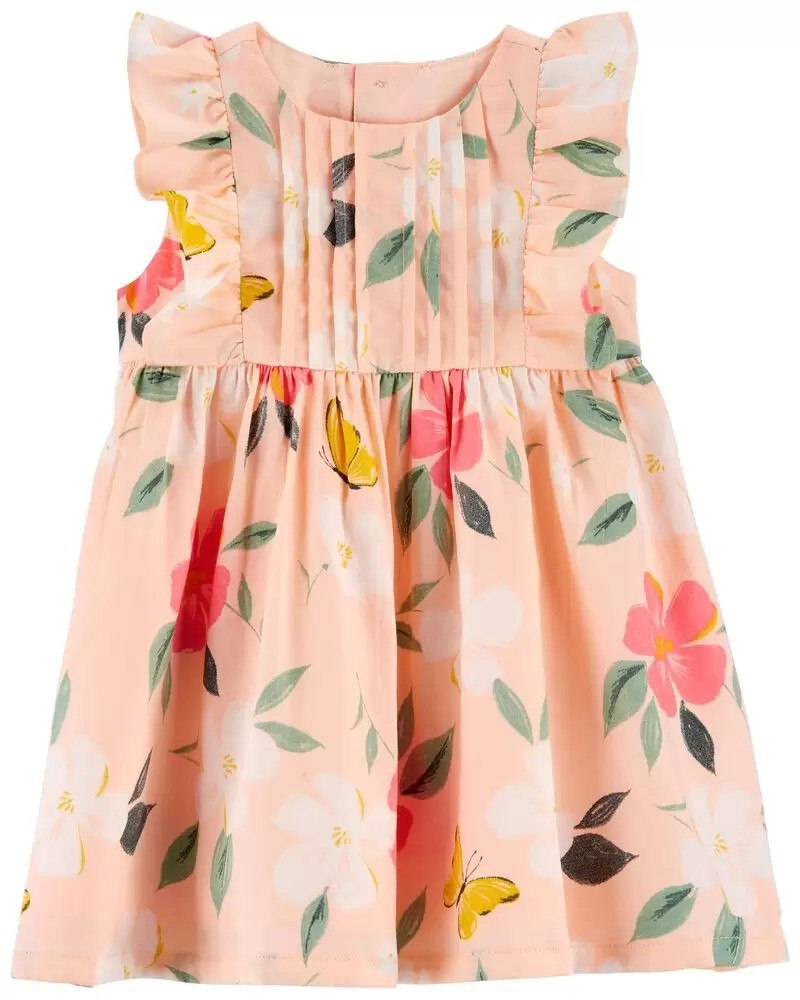 Floral Sateen Dress | Carter's