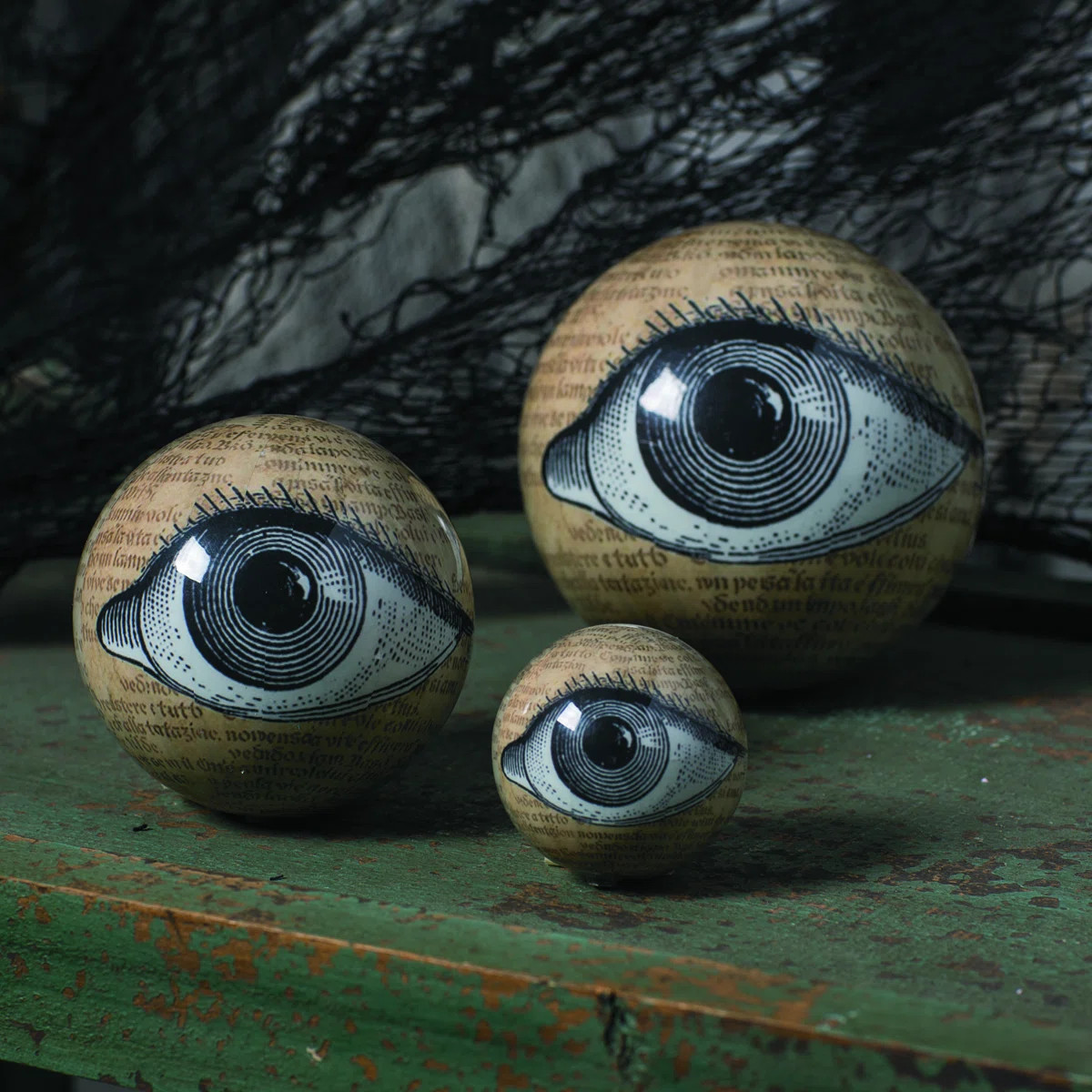 9 Piece Eyeball Orbs Halloween Decorations Set | Wayfair North America